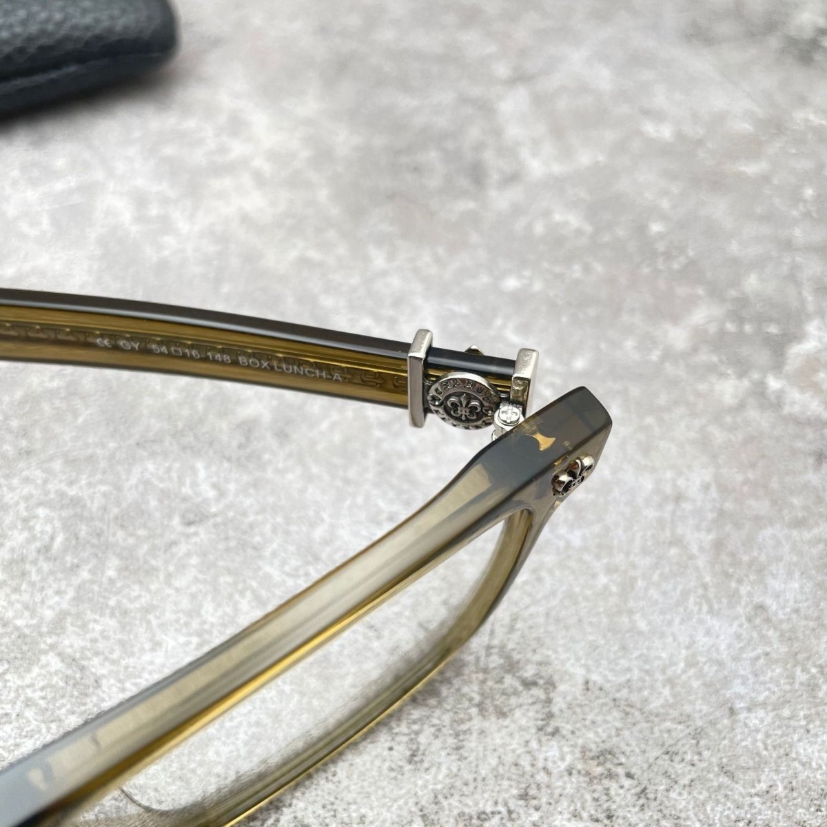 Vintage Oversized Acetate Full Frame Glasses for Men & Women – BOX LUNCH - A - HP eyeglasses
