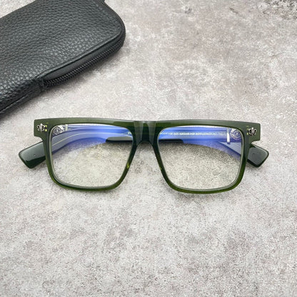 Vintage Oversized Acetate Full Frame Glasses for Men & Women – BOX LUNCH - A - HP eyeglasses
