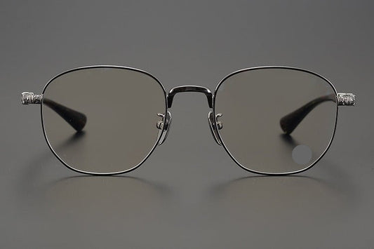Vintage Square Eyeglass Frames for Men | Chrome Hearts - Inspired Luxury British Aesthetic – CH8008 - HP eyeglasses