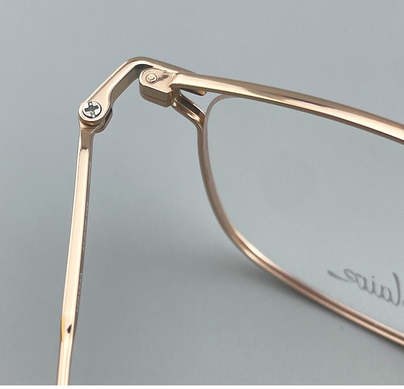 Women’s Pure Titanium Cat Eye Eyeglasses – Ultra Lightweight Full Rim Designer Optical Frame 120153 - HP eyeglasses