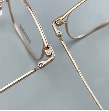 Women’s Pure Titanium Cat Eye Eyeglasses – Ultra Lightweight Full Rim Designer Optical Frame 120153 - HP eyeglasses