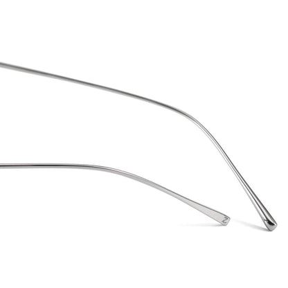 Women's Rimless Cat Eye Glasses | Ultra-Light Pure Titanium Minimalist Prescription Frame ZY52018 - HP eyeglasses