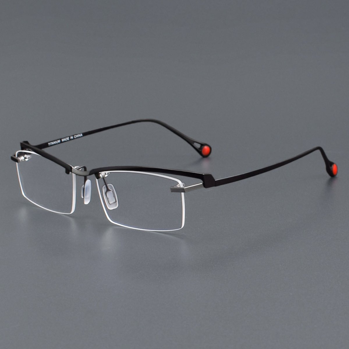 ZY - 208 Titanium Semi - Rimless Business Glasses – Okuyama Same Style - HP eyeglasses